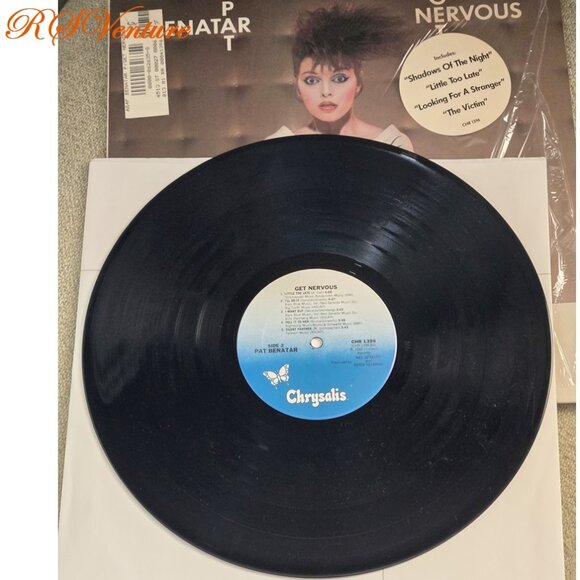 Vintage 1982 Pat Benatar "GET NERVOUS" LP Album - Picture 4 of 6